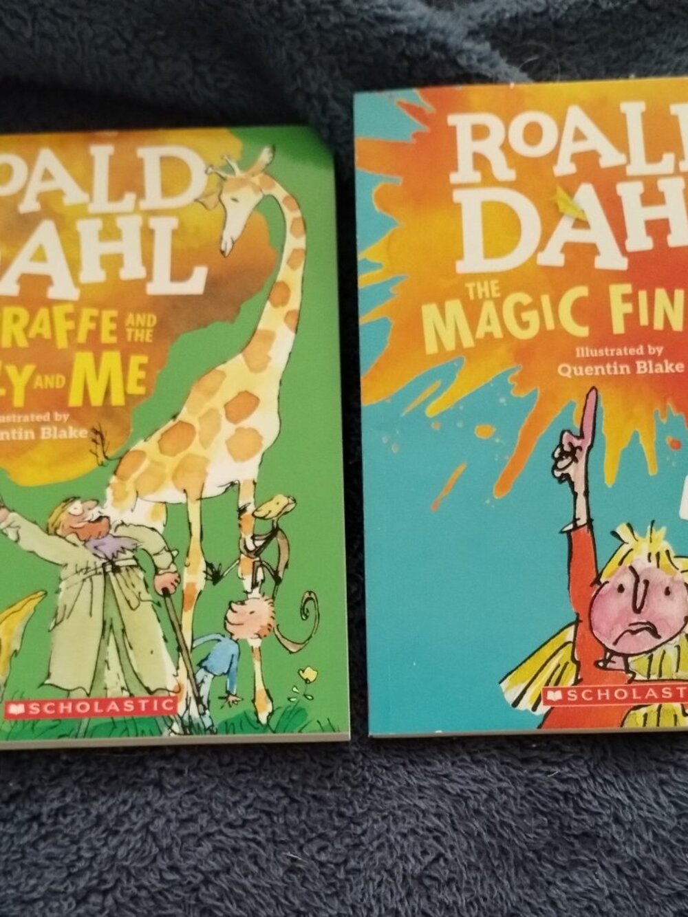 Roald Dahl chapter books,lot of 2